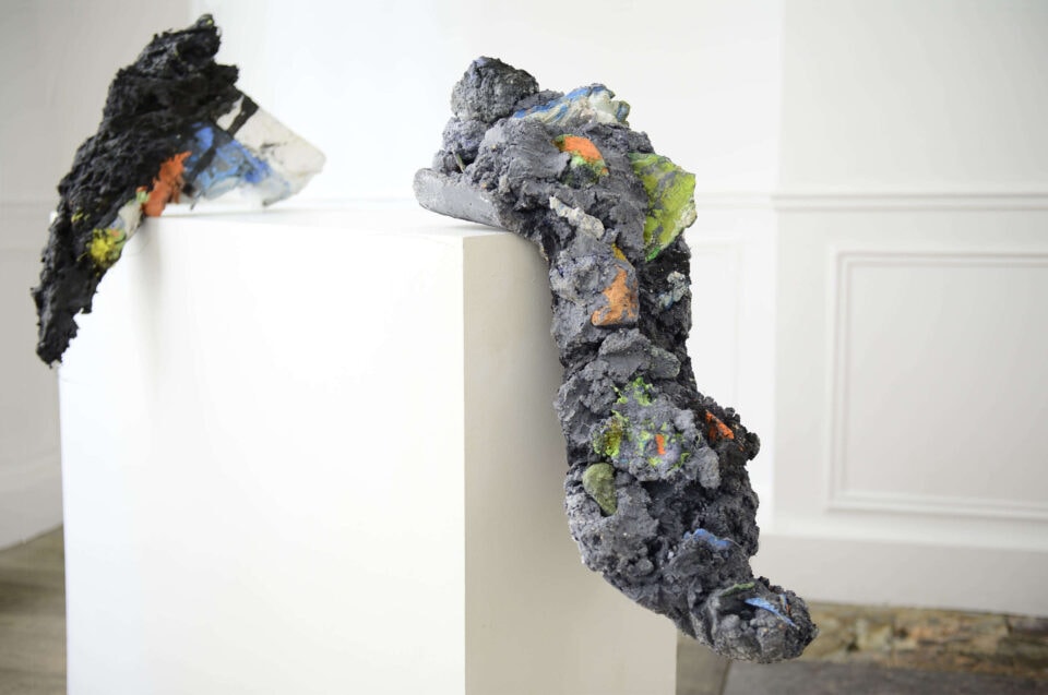 Hors bord 4 61x26x32 cm, mortiers colorés 2022
