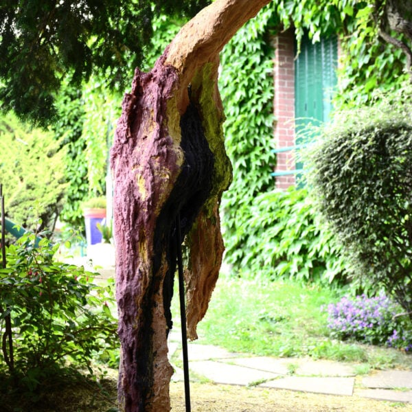 La Danseuse 175x82x85 cm mortiers de chaux colorés 2023