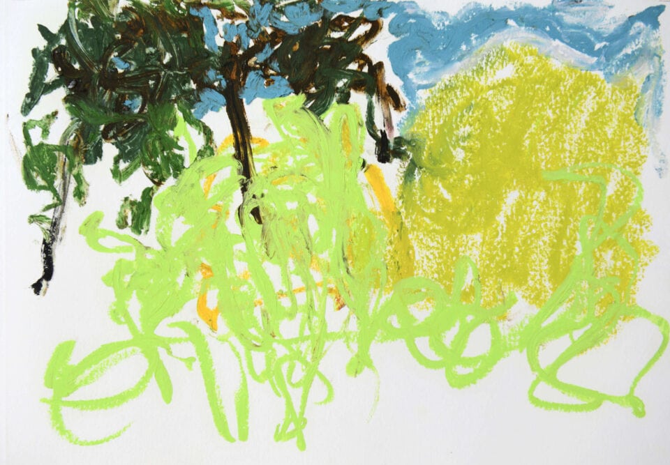 Weltec serie de 7 pastels sur papier 34,5x29,7 cm 2022 (2)
