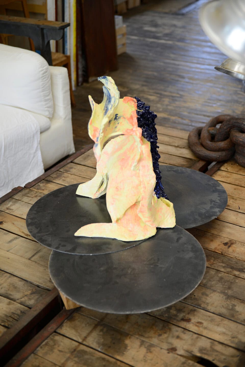 J'ai laissé 2025 gres engobes emaux 58x42x45 cm 3s