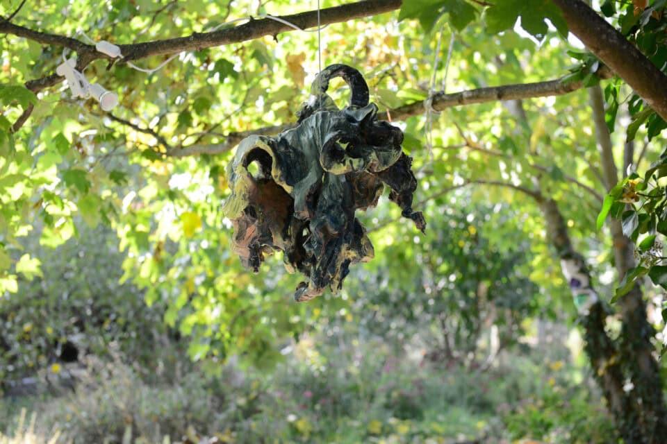 Printemps 2 grès engobes émaux 48x42x52 cm (3)