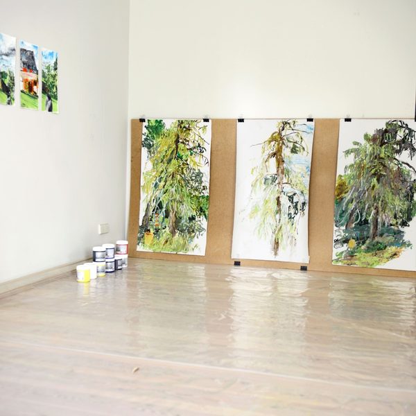 Vue atelier Pedvale